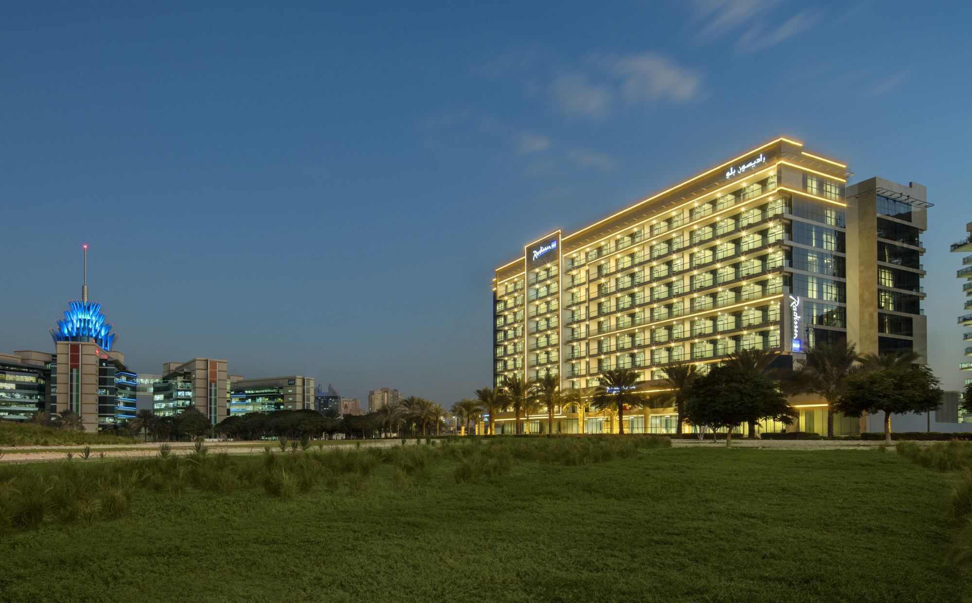 Radisson Blu Hotel Apartment Dubai Silicon Oasis Dış mekan fotoğraf